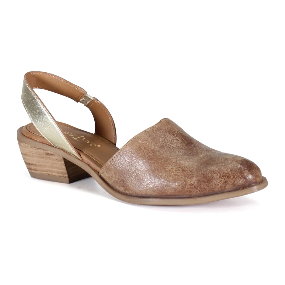 Pri Ority Metallic Slingback Flats - Image 2