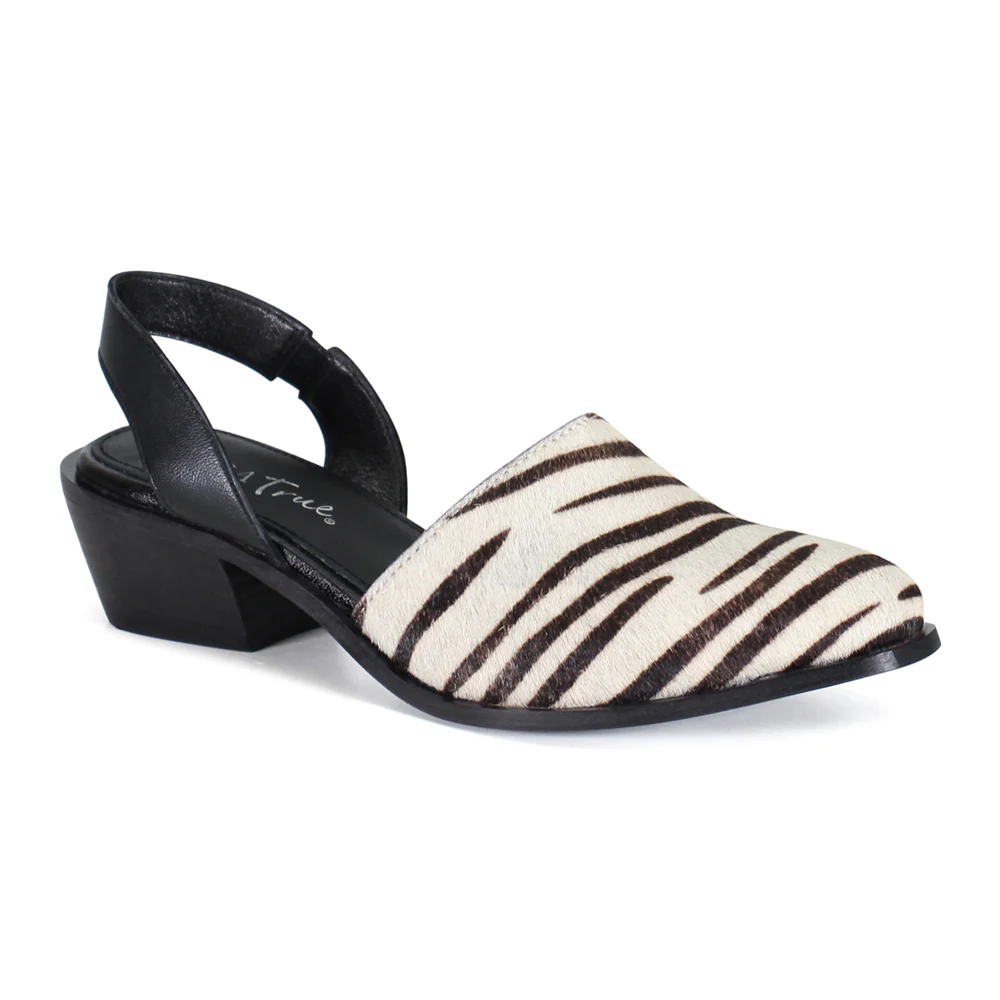 Pri Ority Zebra Slingback Flats - Image 2