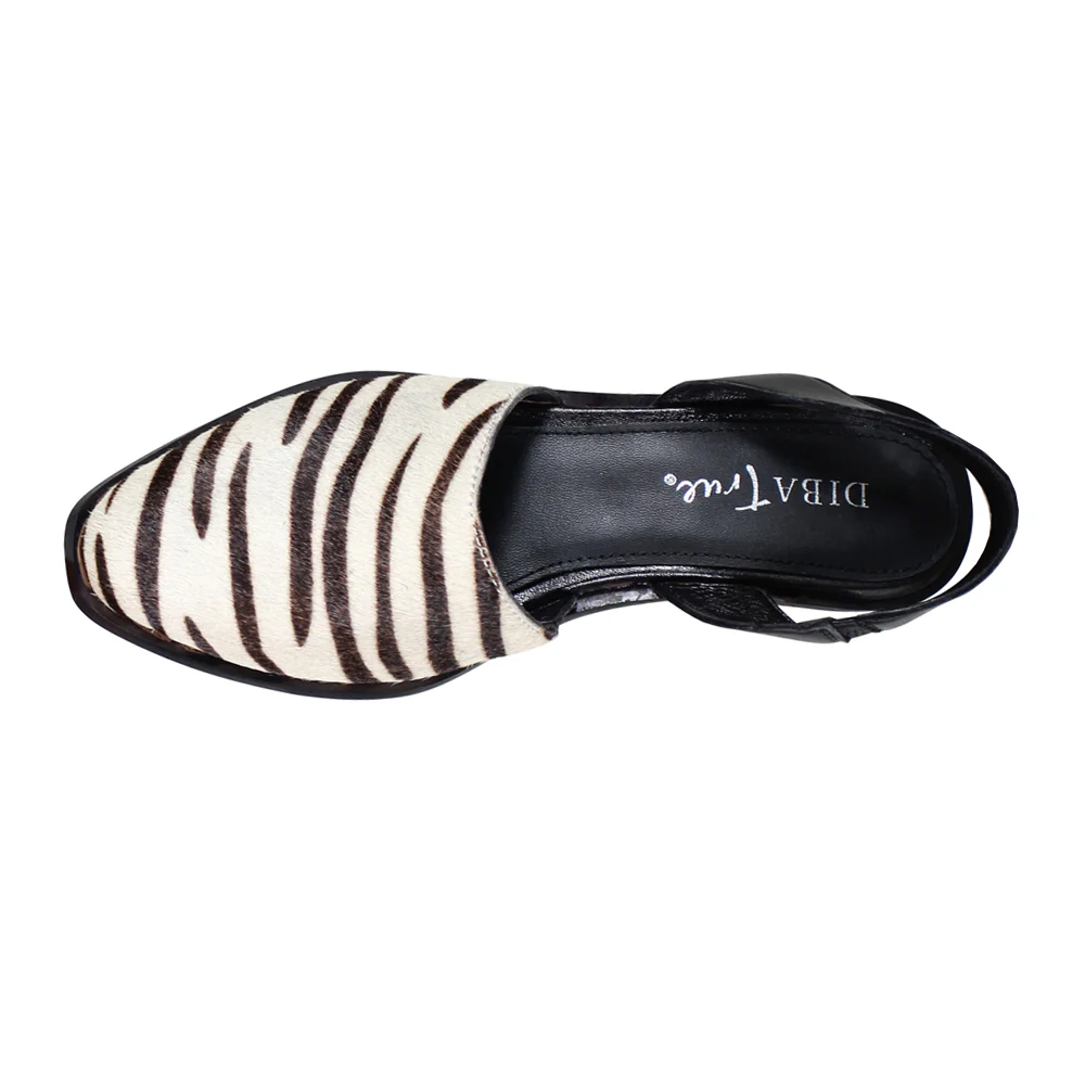 Pri Ority Zebra Slingback Flats - Image 4