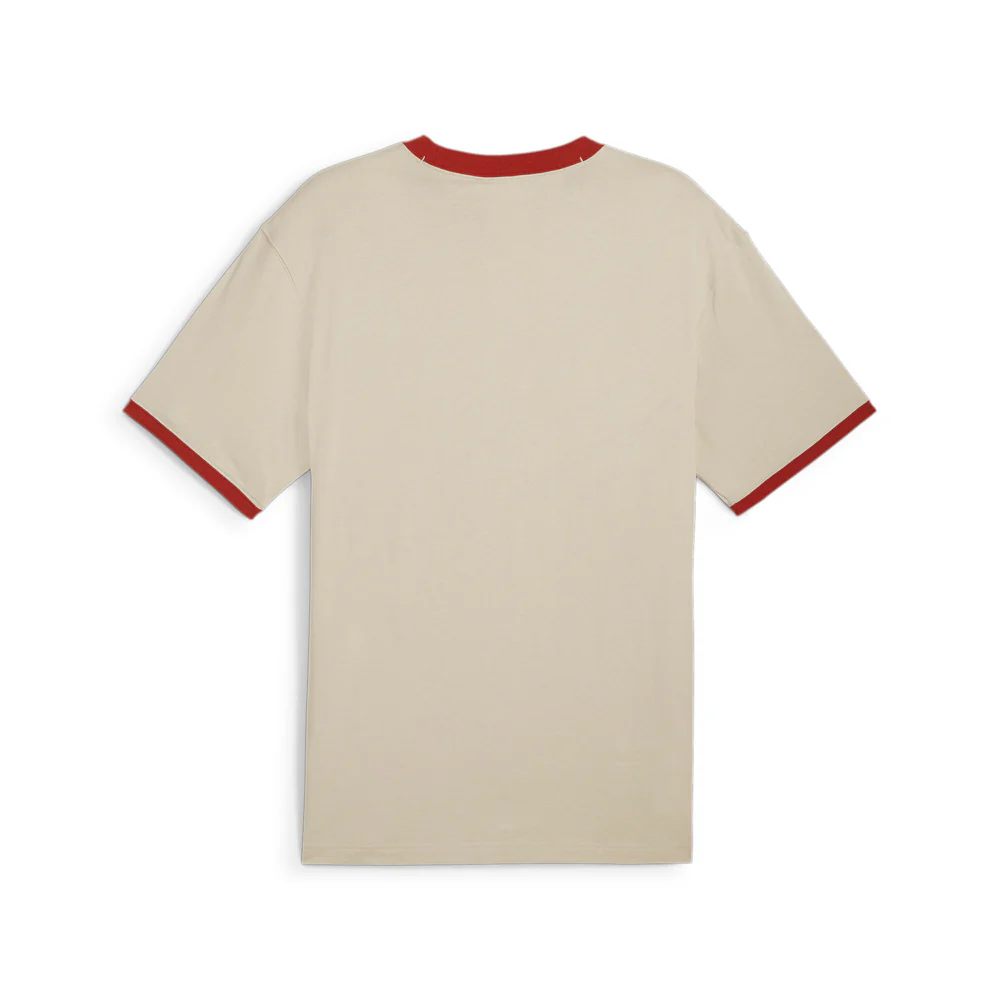 PUMA X PALM TREE CREW Ringer Graphic Crew Neck Short Sleeve T-Shirt - Image 2