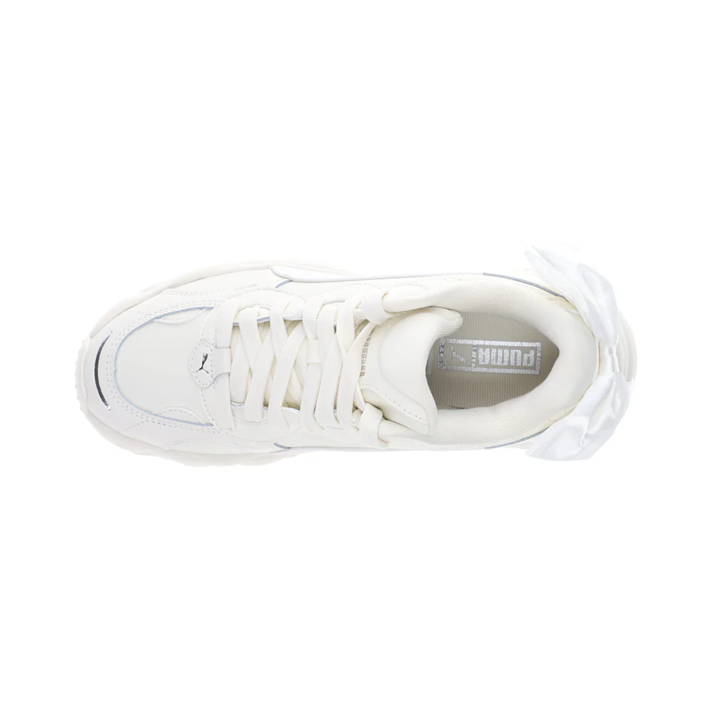 Pulsar Wedge Bowknot Platform Lace Up Sneakers - Image 4