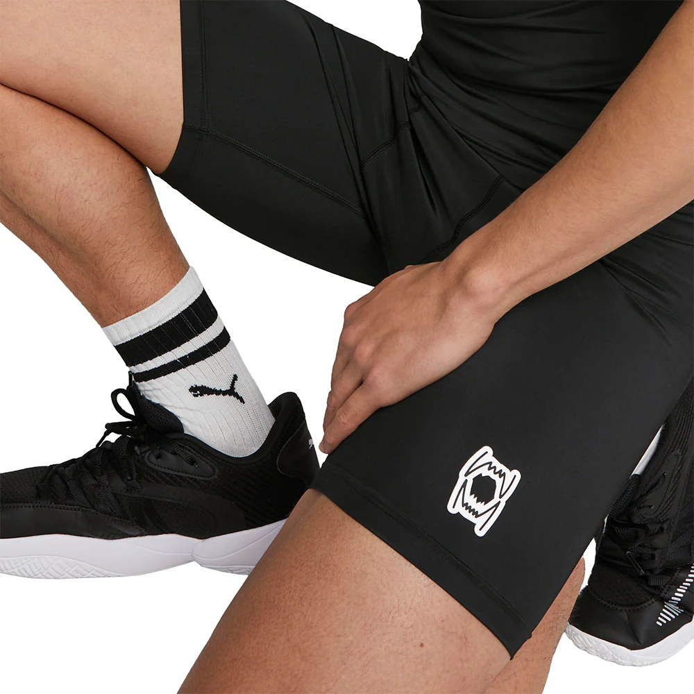 PUMA HOOPS X TEAM Short Baselayer Athletic Shorts - Image 5