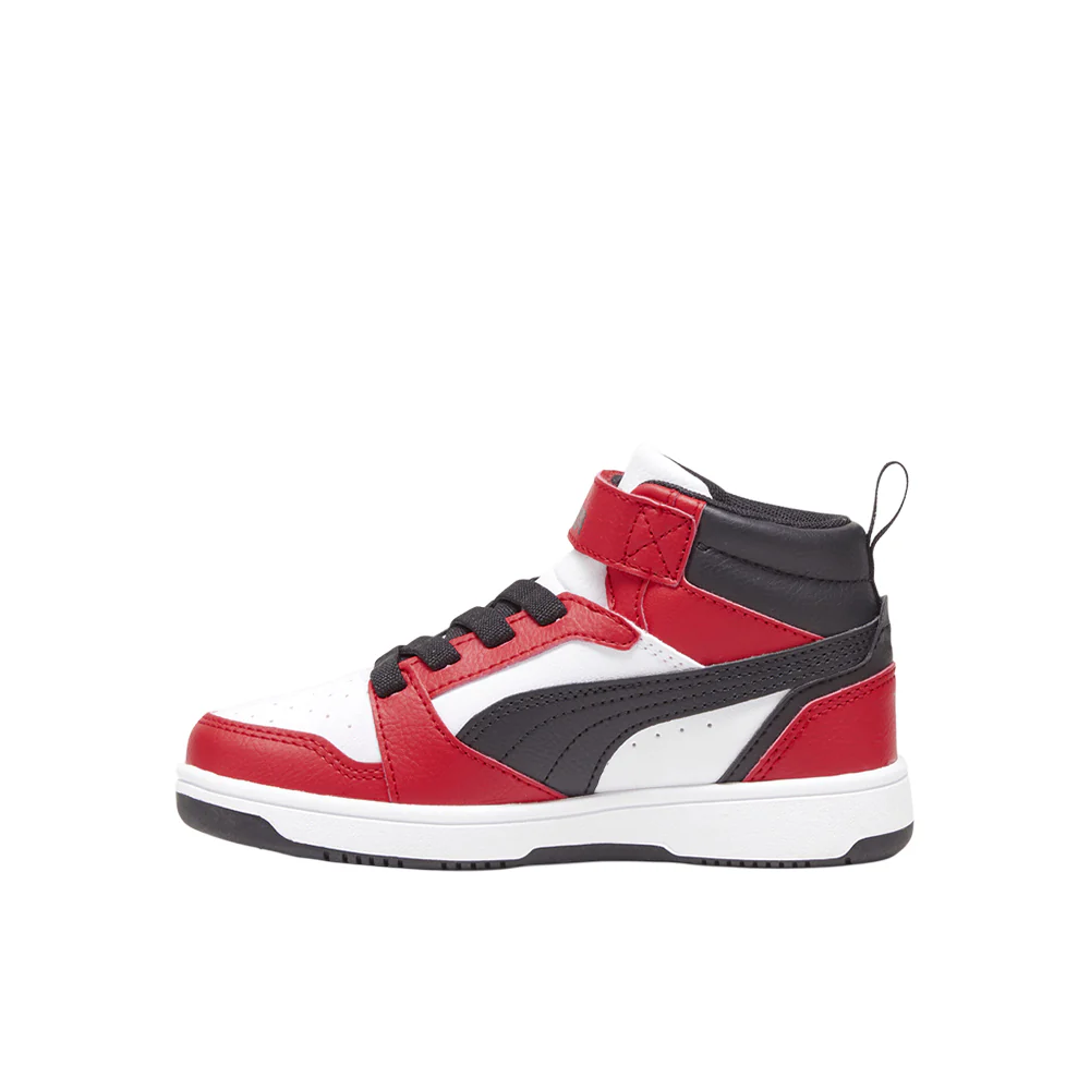 Rebound V6 Mid High Top Sneakers (Little Kid) - Image 3