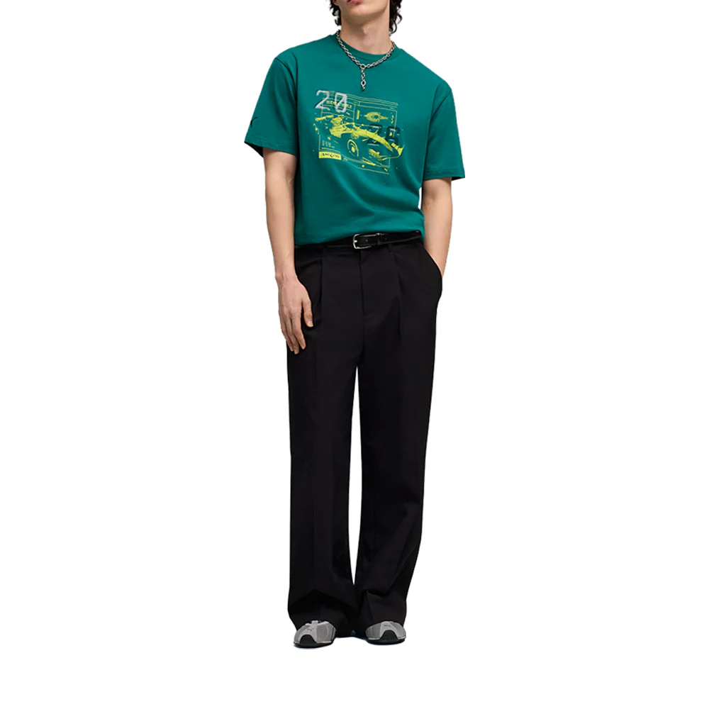 PUMA X ASTON MARTIN ARAMCO F1 x Graphic Crew Neck Short Sleeve T-Shirt - Image 5