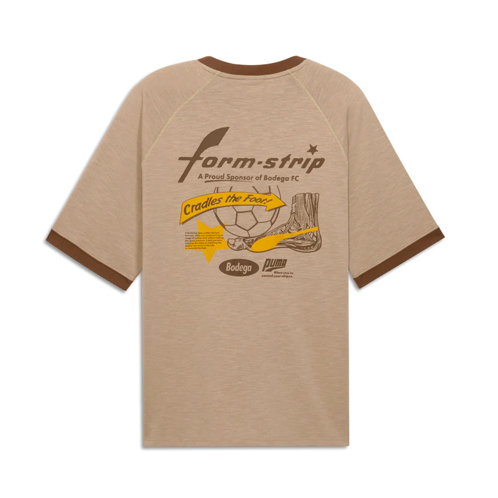 PUMA X BODEGA Ringer Graphic Crew Neck Short Sleeve T-Shirt - Image 2