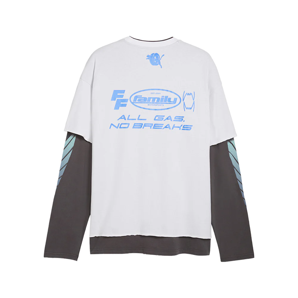 FAST AND FURIOUS Crew Neck Long Sleeve T-Shirt - Image 2