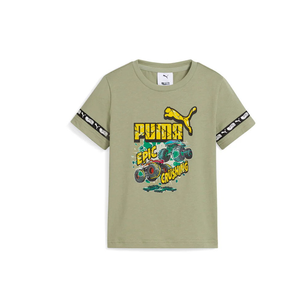PUMA X HOT WHEELS Graphic Short Sleeve T-Shirt (Little Kid)