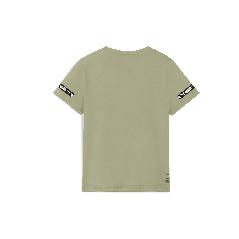PUMA X HOT WHEELS Graphic Short Sleeve T-Shirt (Little Kid) - Image 2