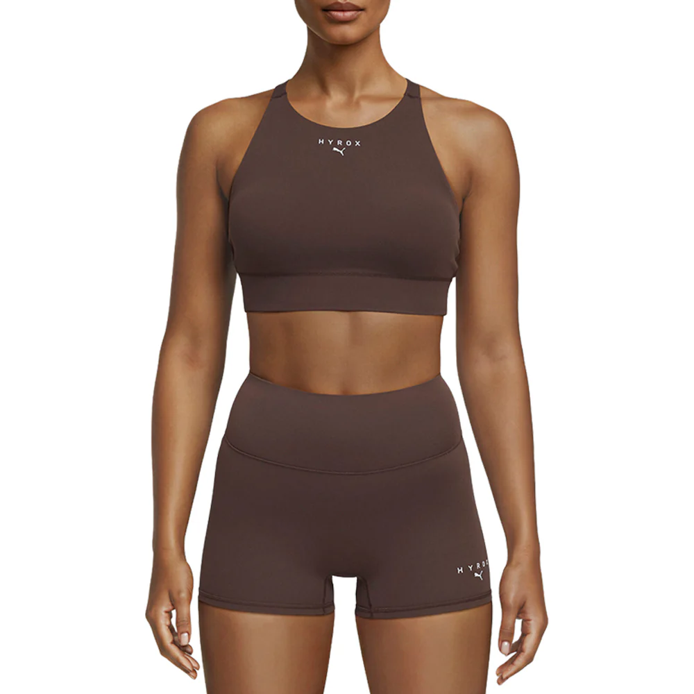 PUMA X HYROX Shapeluxe High Neck Mid Impact Sports Bra - Image 3
