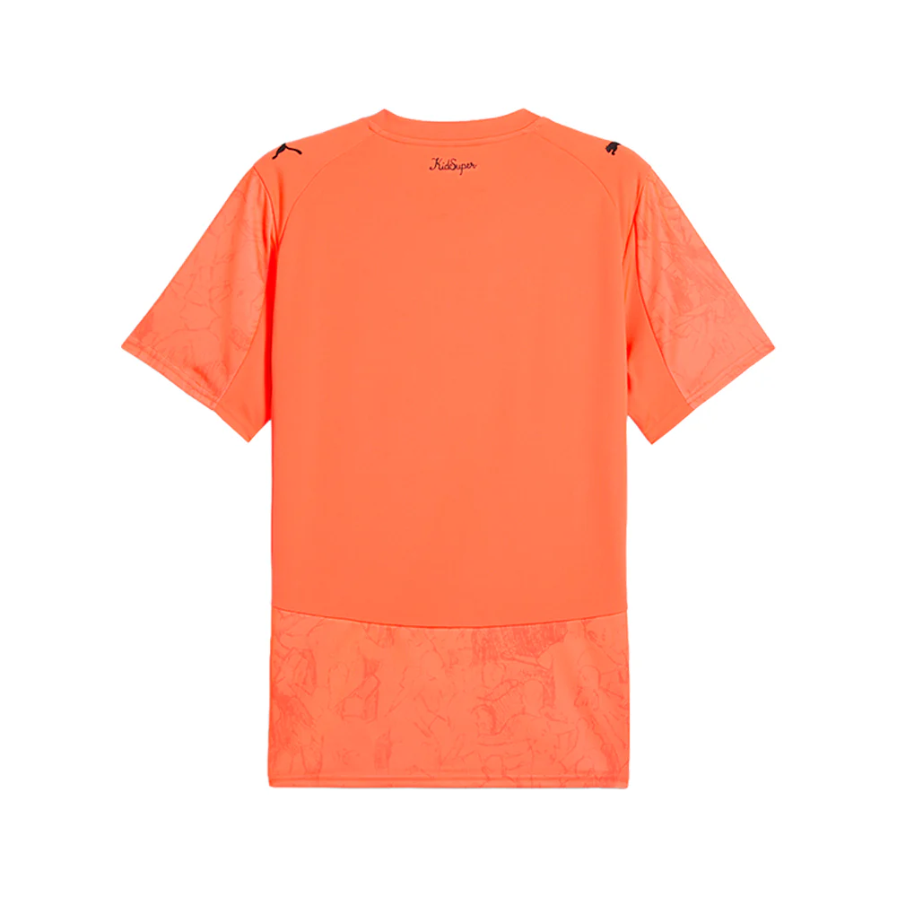 PUMA X KIDSUPER Manchester City F.C. Crew Neck Short Sleeve Soccer Jersey Replica - Image 2