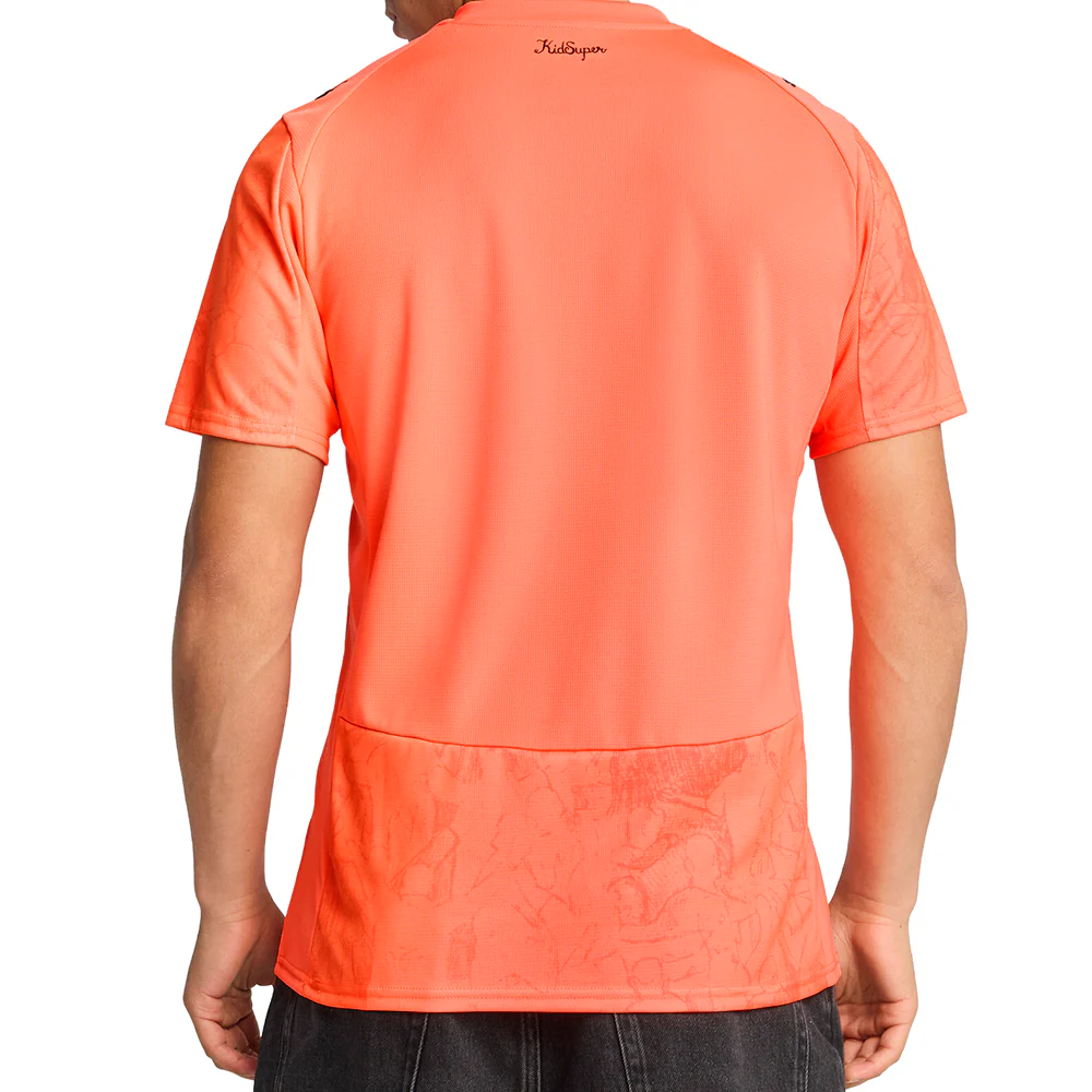 PUMA X KIDSUPER Manchester City F.C. Crew Neck Short Sleeve Soccer Jersey Replica - Image 4