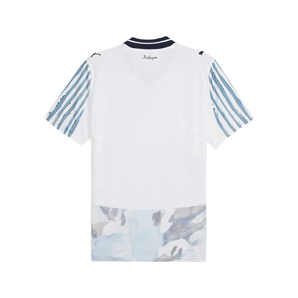 PUMA X KIDSUPER MTY Collared Short Sleeve Replica Jersey - Image 2