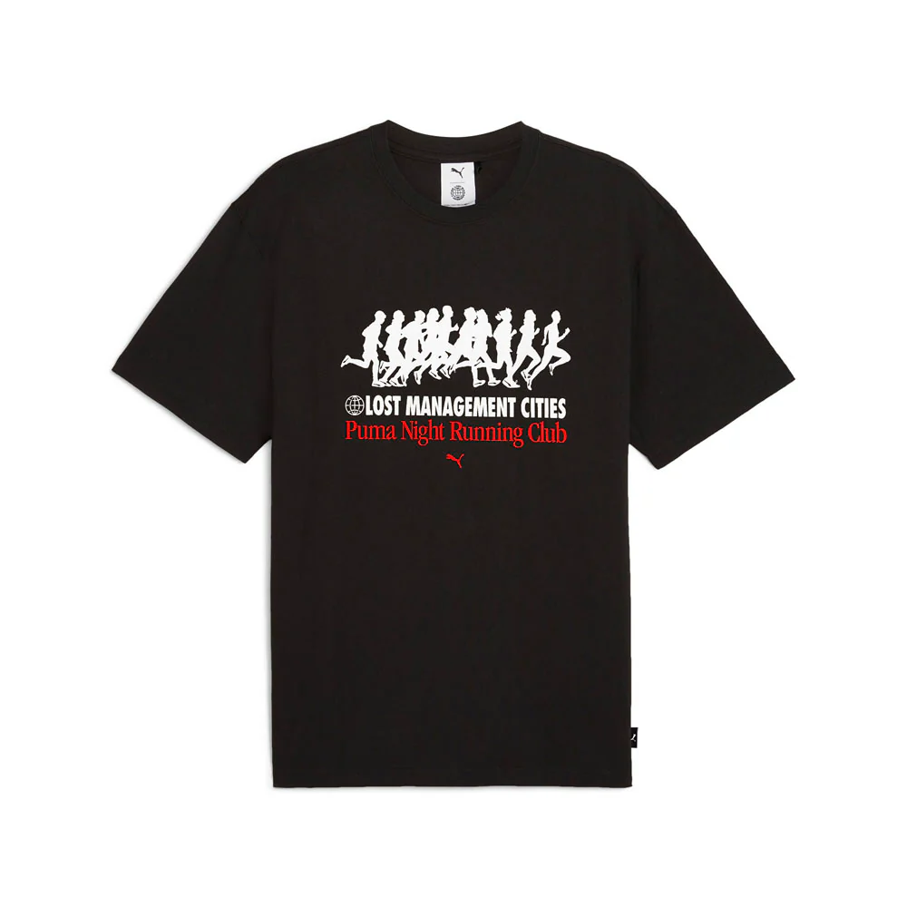 PUMA X LOST MANAGEMENT CITIES Graphic Crew Neck Short Sleeve T-Shirt