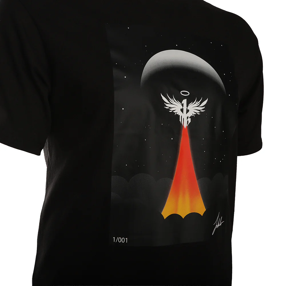 PUMA X MELO B&W Crew Neck Short Sleeve T-Shirt - Image 3