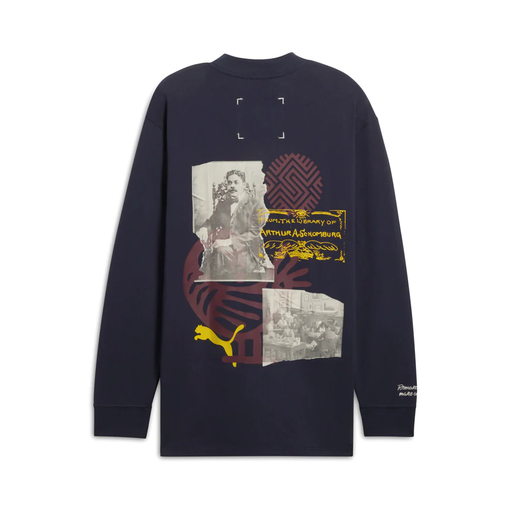 PUMA X SCHOMBURG Graphic Long Sleeve Pullover Shirt - Image 2