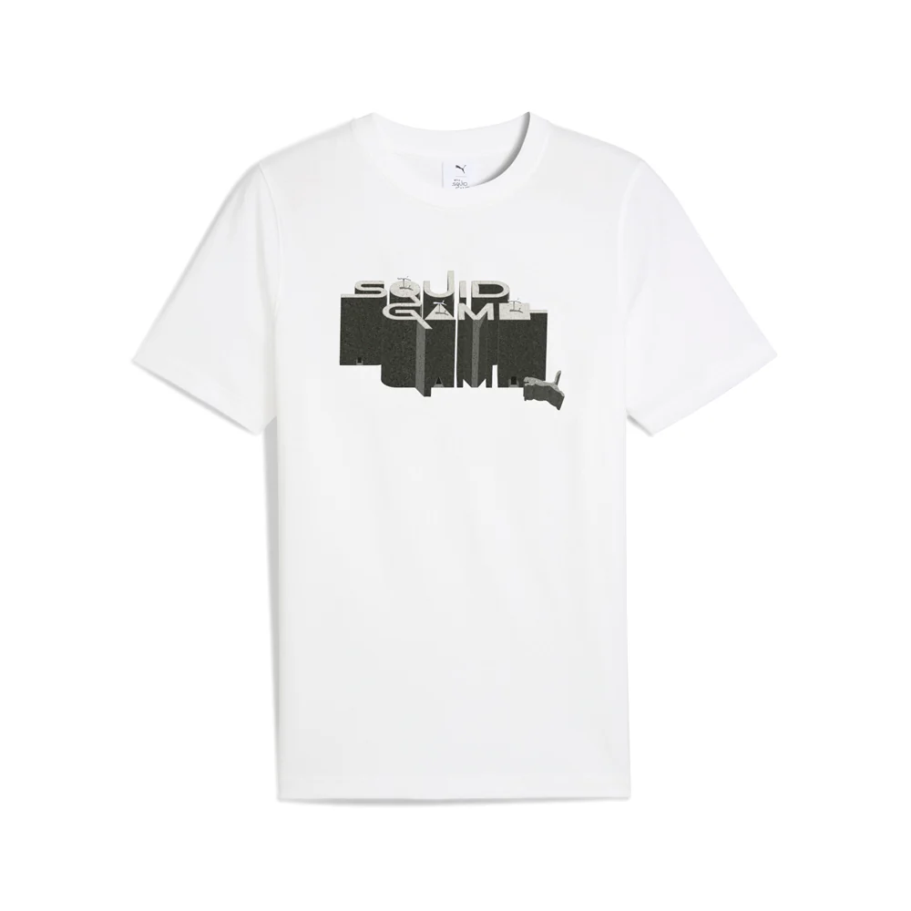 PUMA X SQUID GAME Graphic Crew Neck Short Sleeve T-Shirt