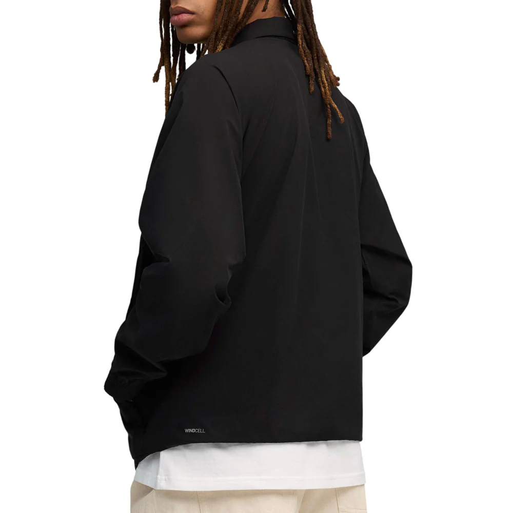 Pumatech Material Mix Relaxed Quarter Zip Pullover - Image 4