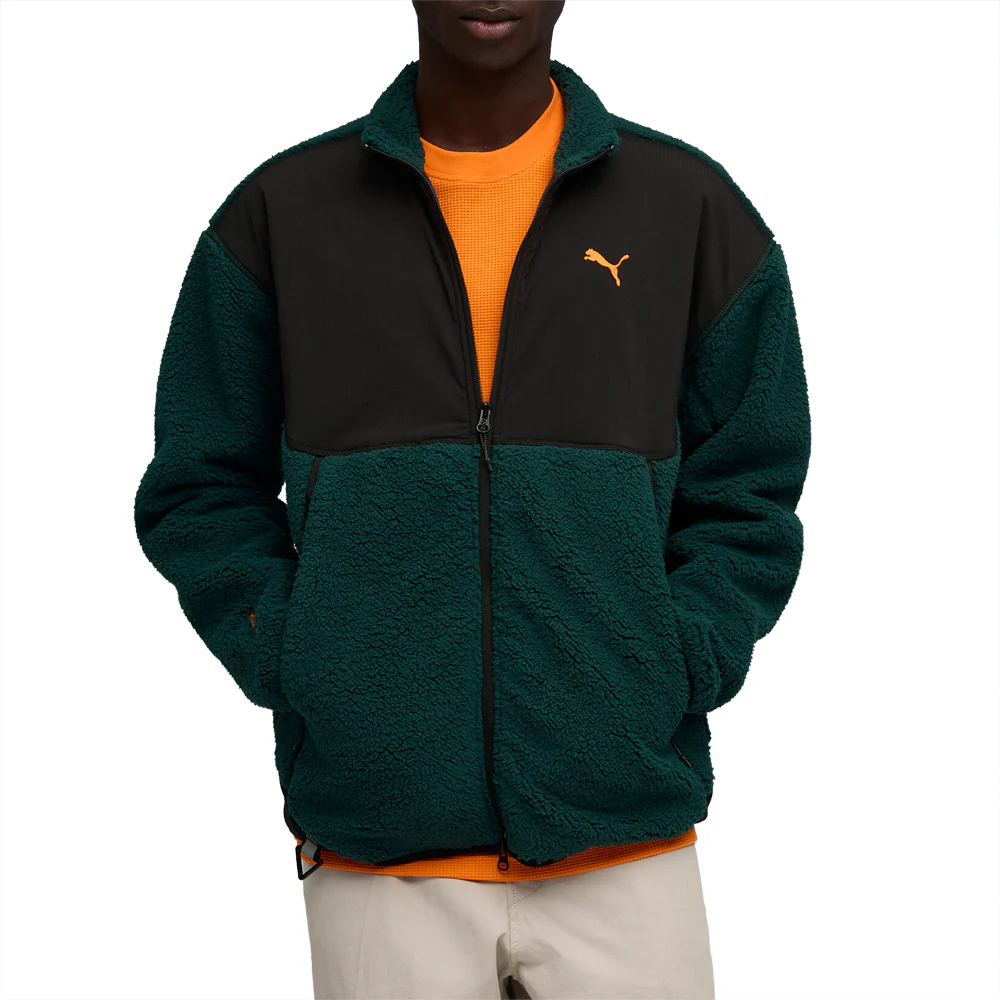Pumatech Soft Tech Relaxed Sherpa Full Zip Jacket - Image 3