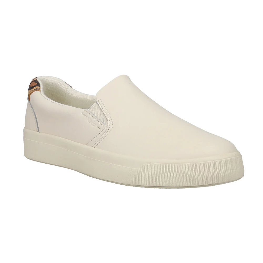 Pursuit Leather Leopard Slip On Sneakers - Image 2