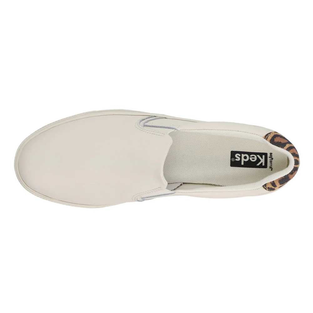 Pursuit Leather Leopard Slip On Sneakers - Image 4