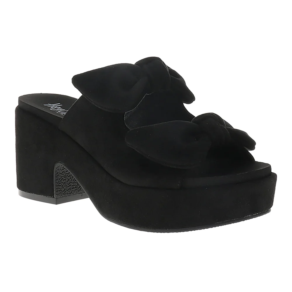 Put A Bow On It Block Heel Wedge Sandals - Image 2