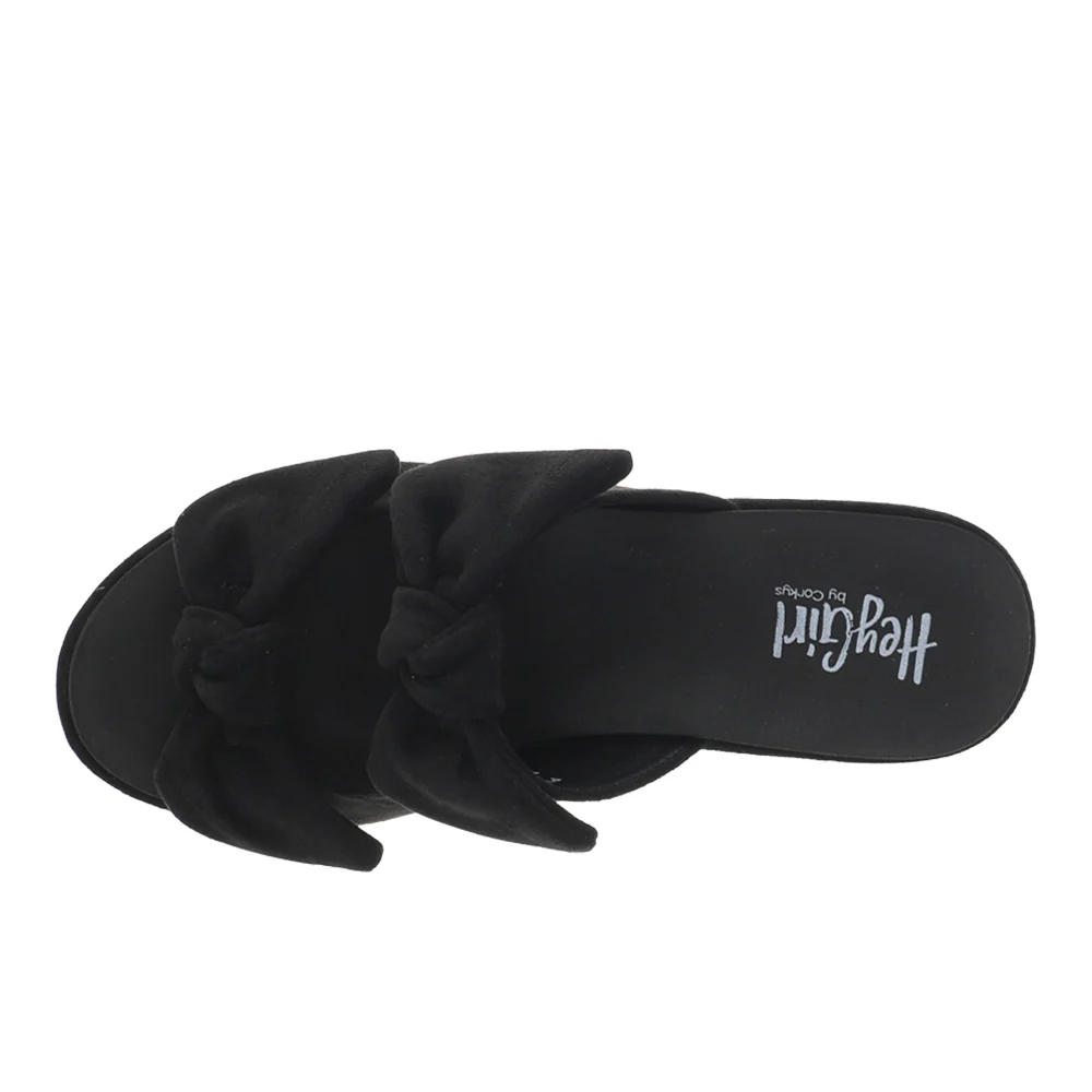 Put A Bow On It Block Heel Wedge Sandals - Image 4