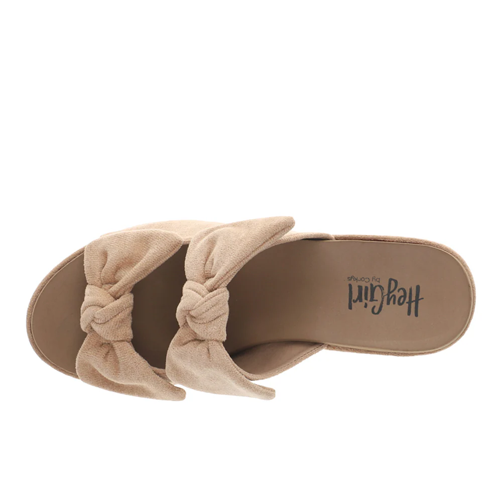 Put A Bow On It Block Heel Wedge Sandals - Image 4