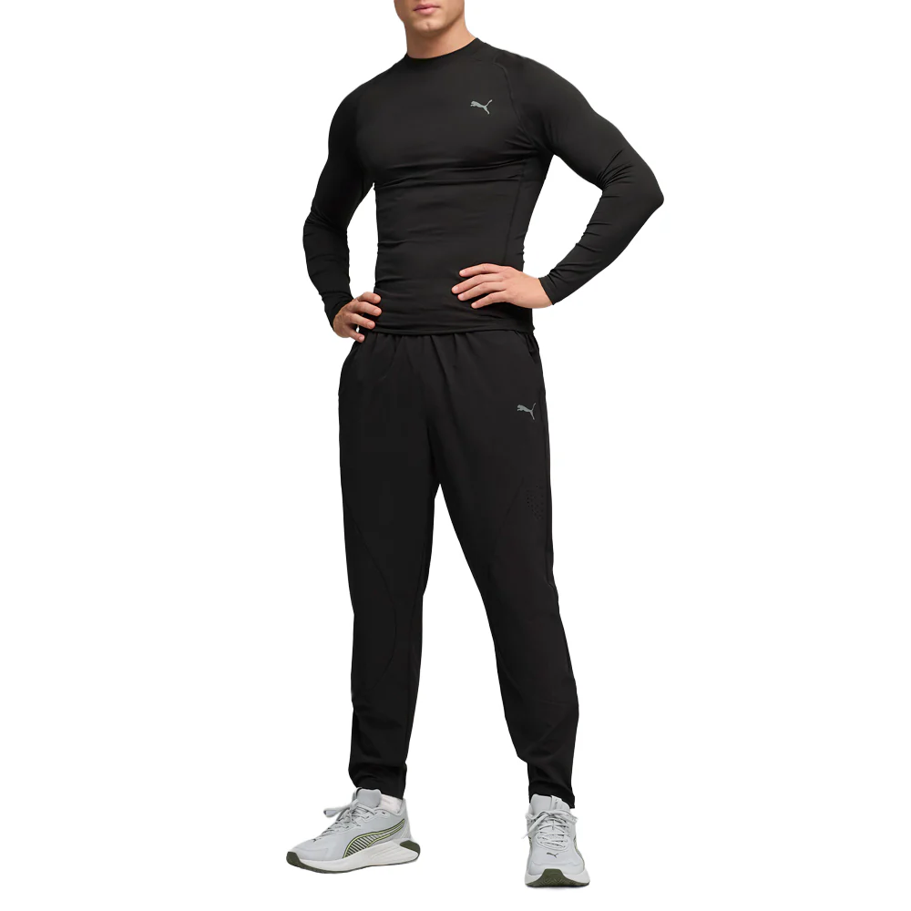 PWRMODE Base Layer Crew Neck Long Sleeve Athletic Pullover Shirt - Image 5