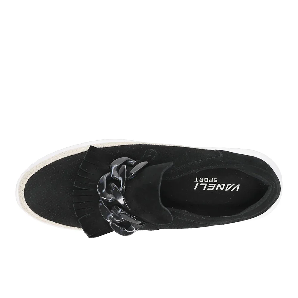 Qerene Perforated Slip On Sneakers - Image 4