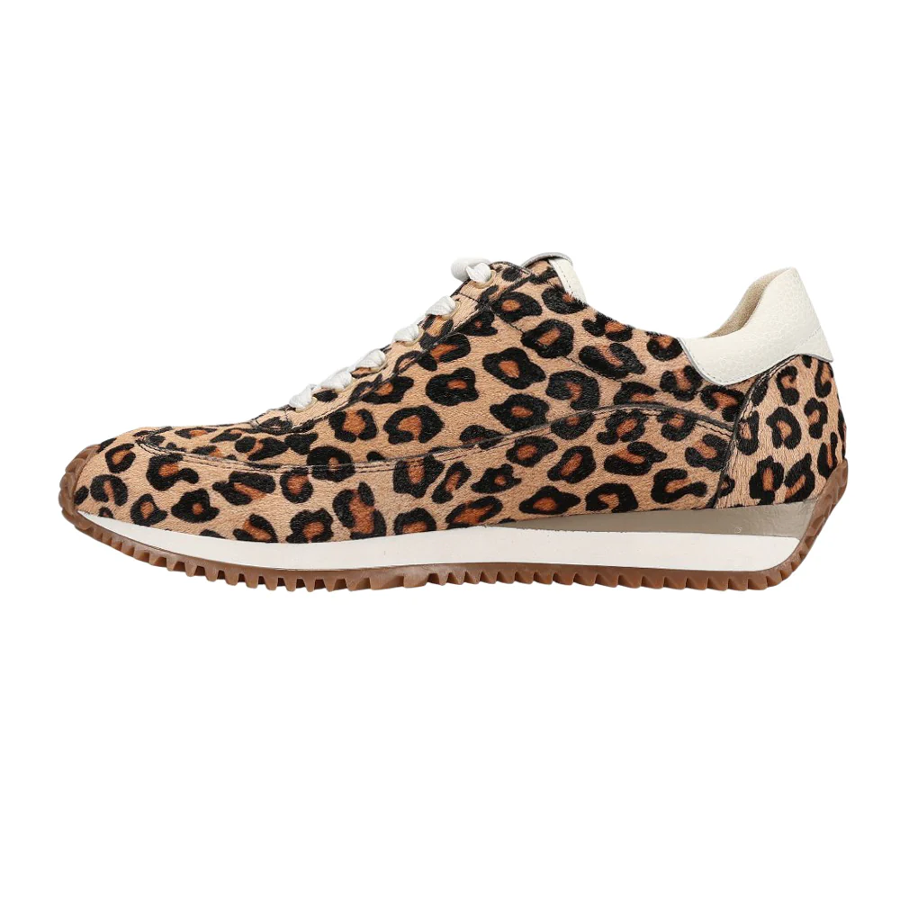 Queen Leopard Lace Up Sneakers - Image 3