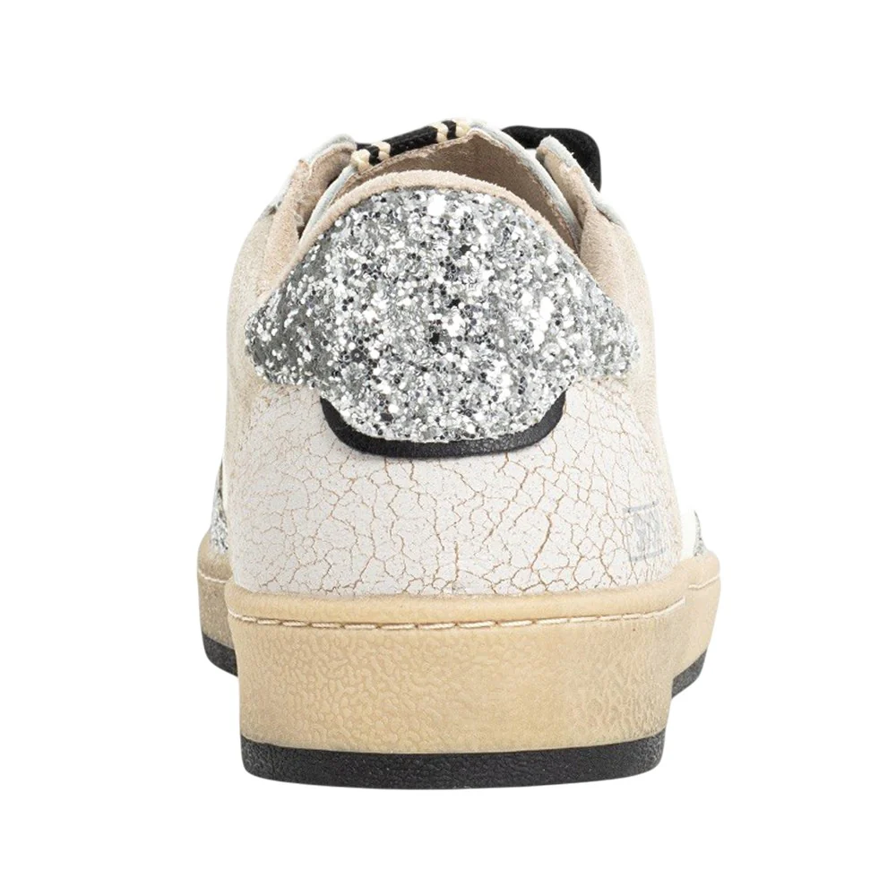 Quinn Glitter Lace Up Sneakers - Image 3