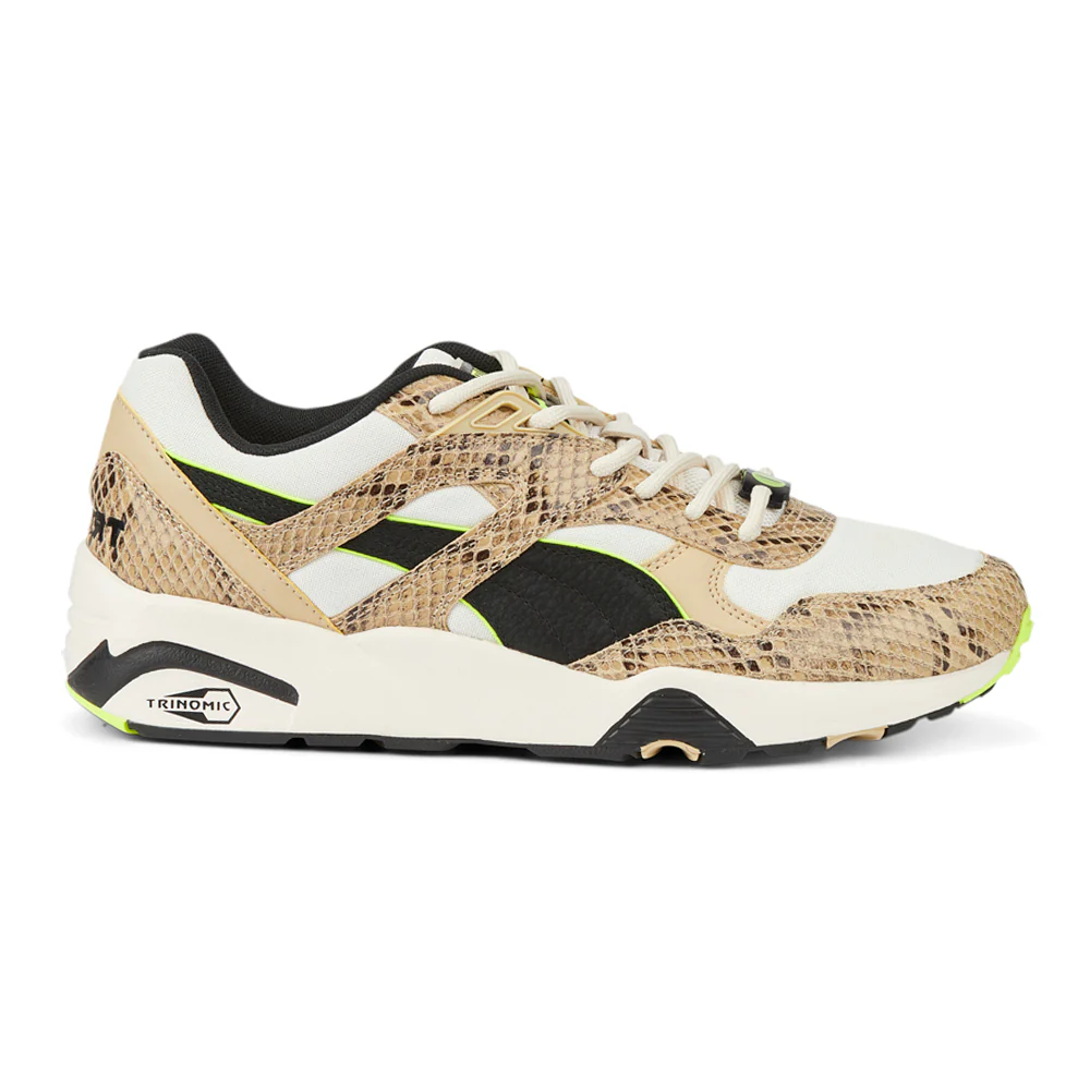R698 Snake Lace Up Sneakers