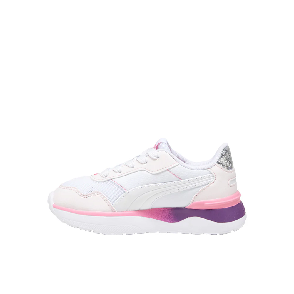 R78 Voyage Star Glow Lace Up Sneakers (Little Kid) - Image 3