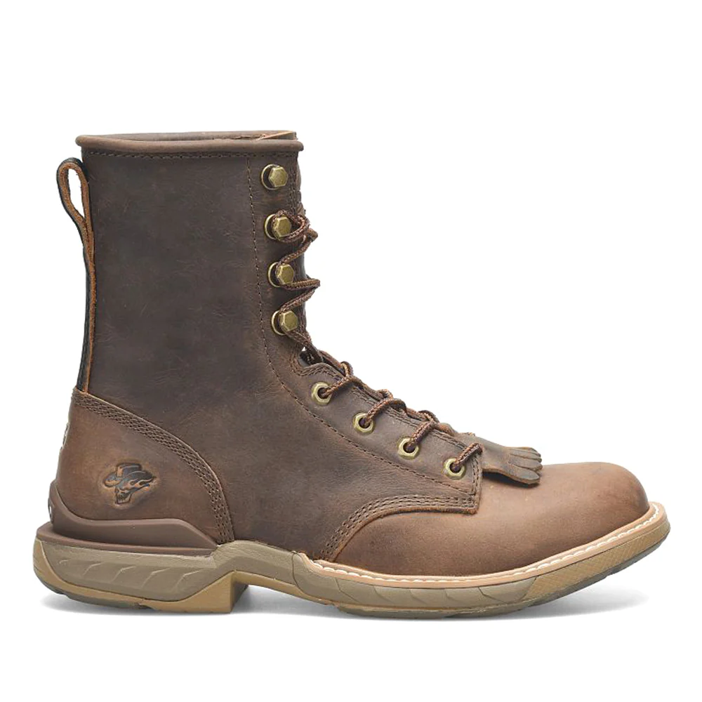 Raid 8 Inch Lace Up Oil Resistant Soft Toe Work Boots