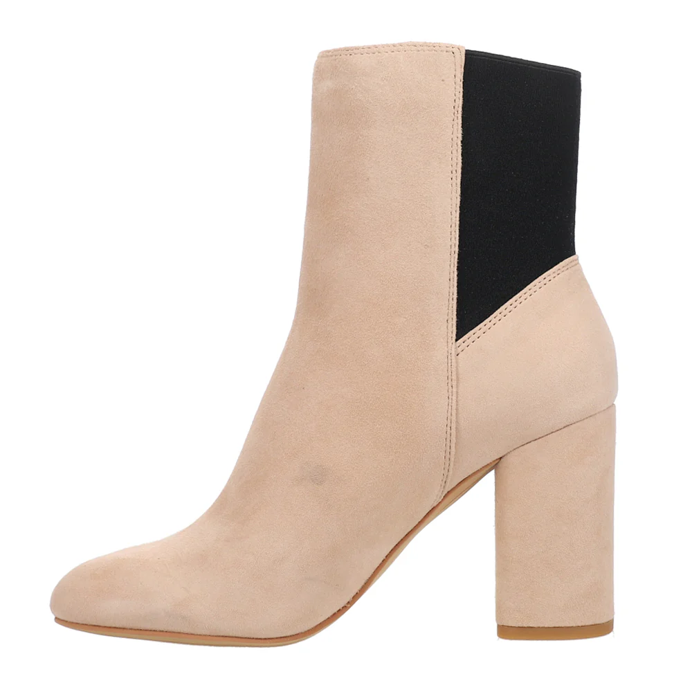 Ramona Pull On Round Toe Booties - Image 3