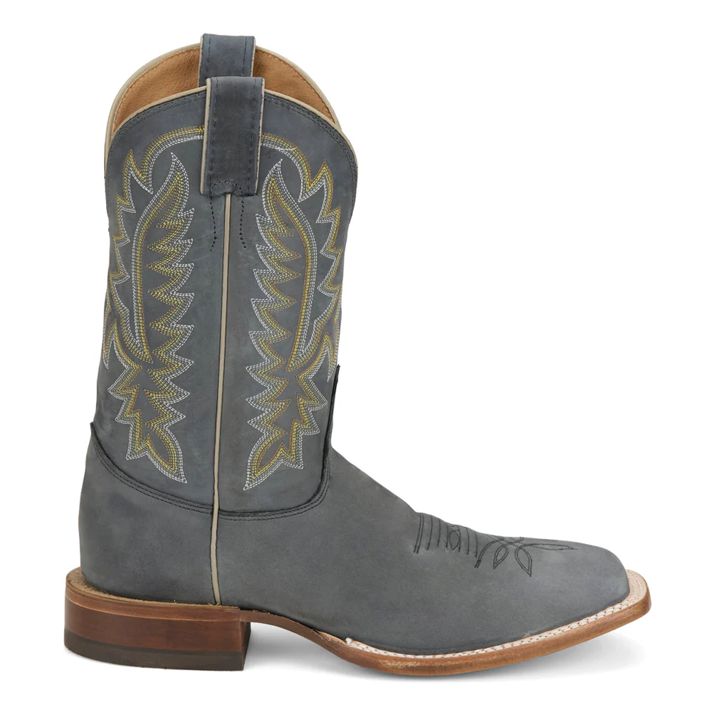 Rancho Square Toe Pull On Cowboy Boots