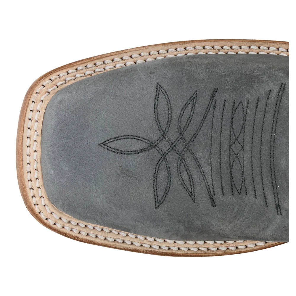 Rancho Square Toe Pull On Cowboy Boots - Image 4