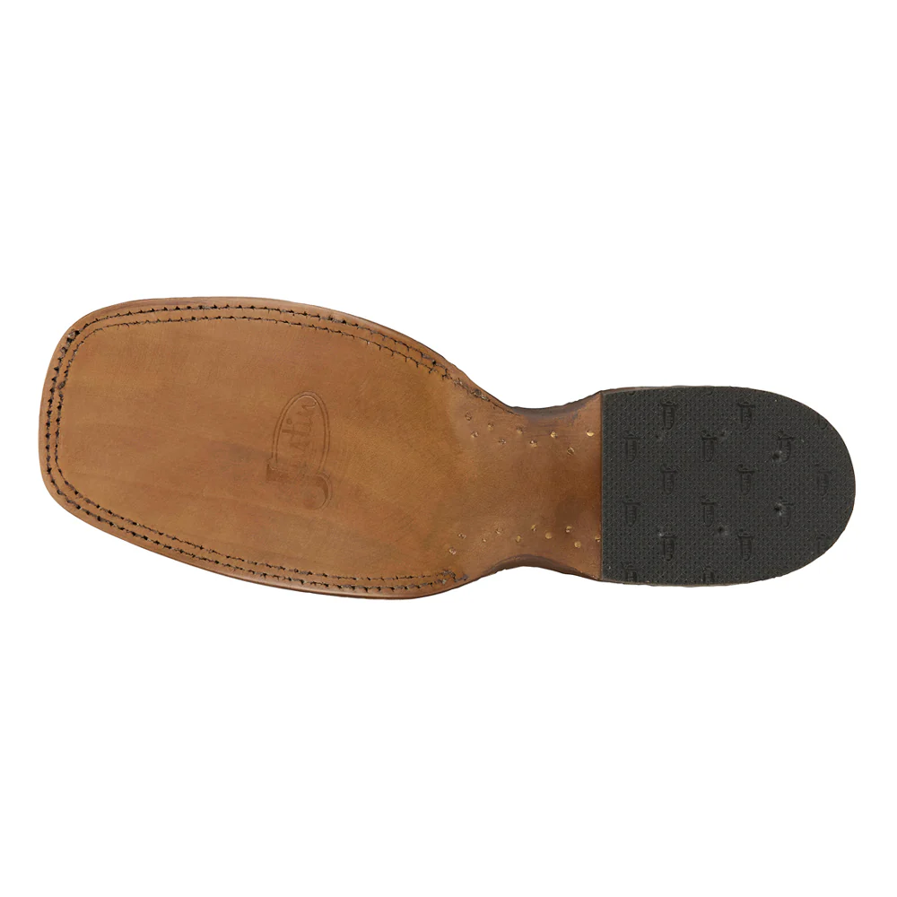 Rancho Square Toe Pull On Cowboy Boots - Image 5