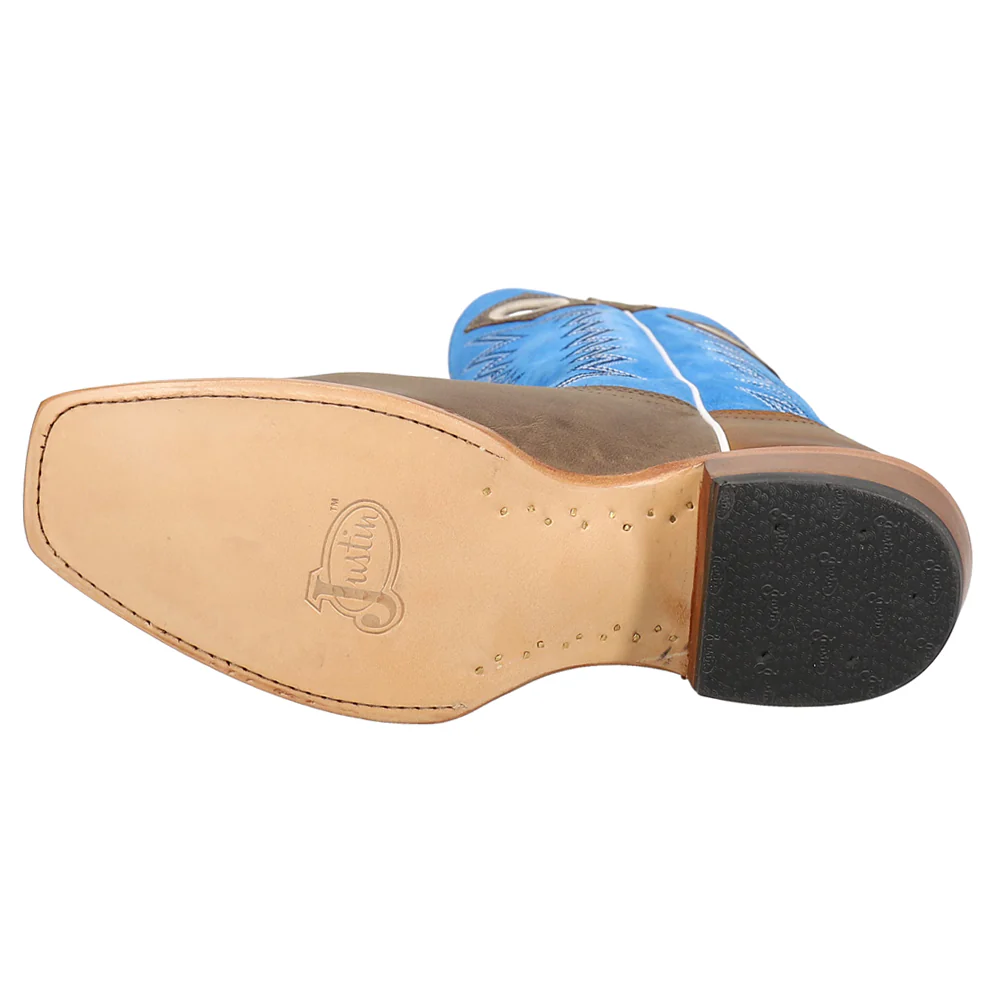 Ranker Square Toe Pull On Cowboy Boots - Image 5