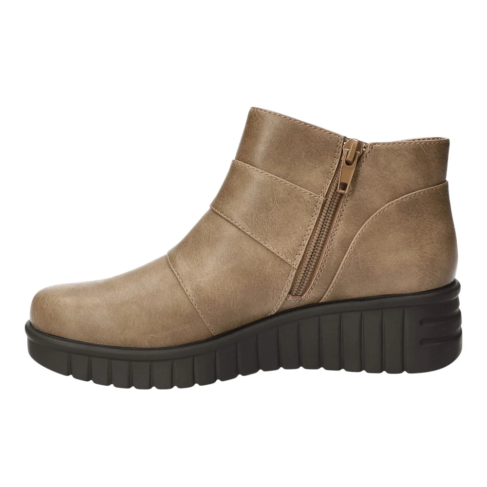 Rayleen Platform Ankle Round Toe Zippered Booties - Image 3