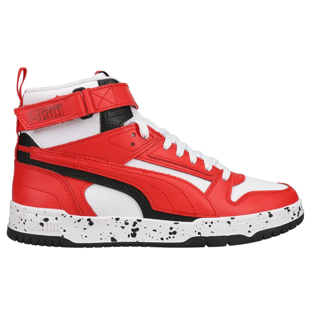 RBD Game Varsity Patch Lace Up Sneakers