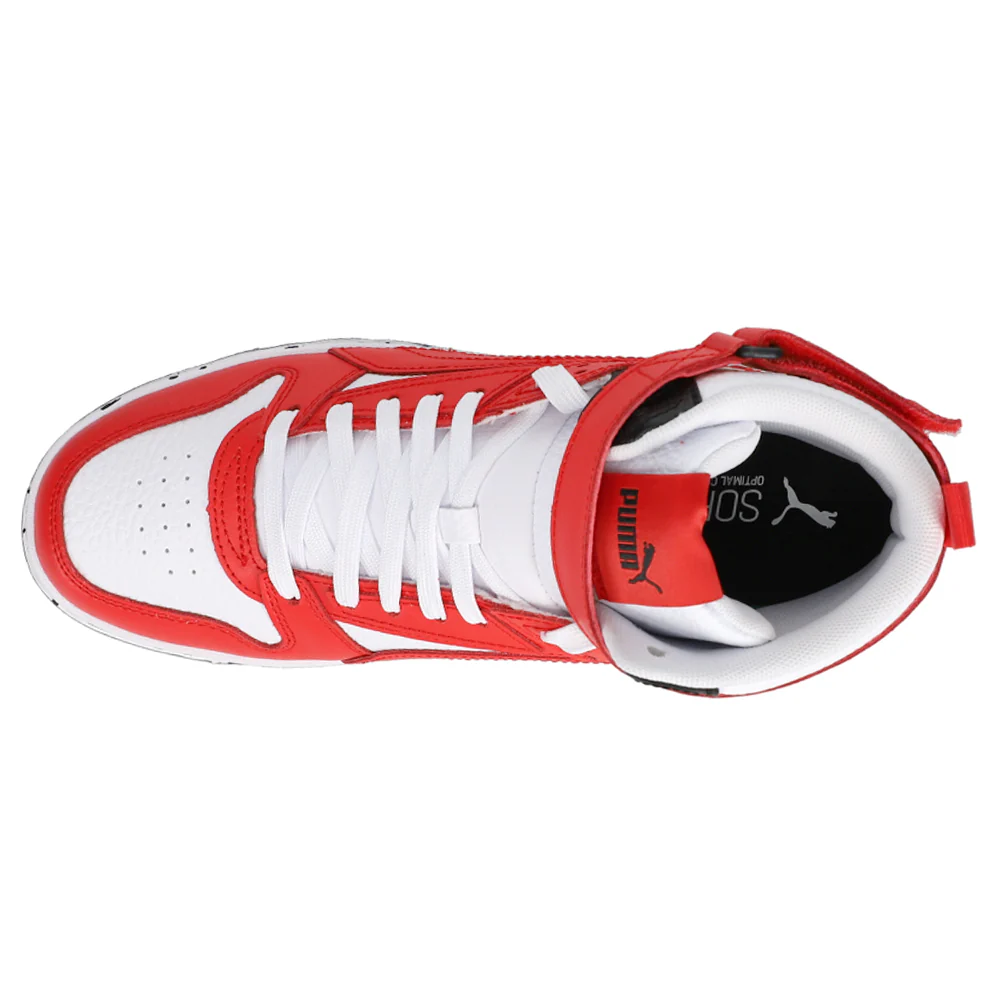 RBD Game Varsity Patch Lace Up Sneakers - Image 4