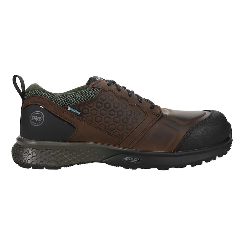 Reaxion Waterproof Composite Toe Work Shoes