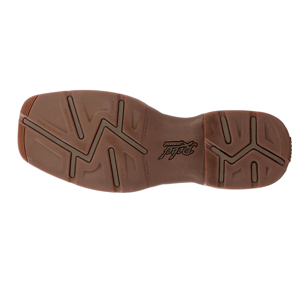 Rebel Saddle Up Pull On Square Toe Cowboy Boots - Image 5