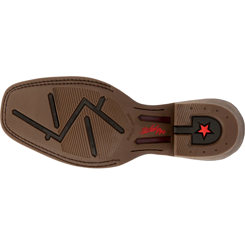 Rebel Pro Square Toe Cowboy Boots - Image 5