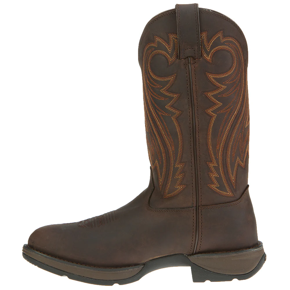 Rebel Pull On 12 Inch Round Toe Cowboy Boots - Image 3
