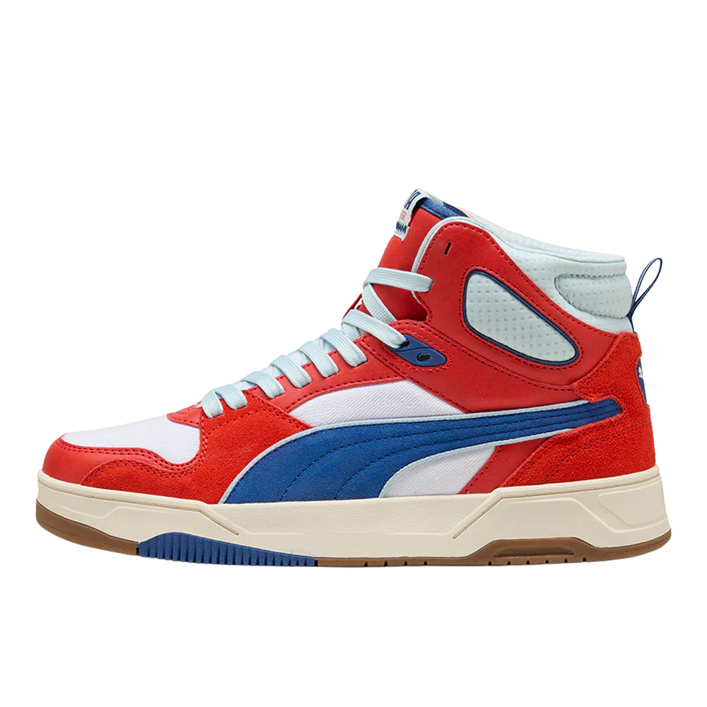 Rebound Break Mid Retro Run Lace Up Sneakers - Image 3