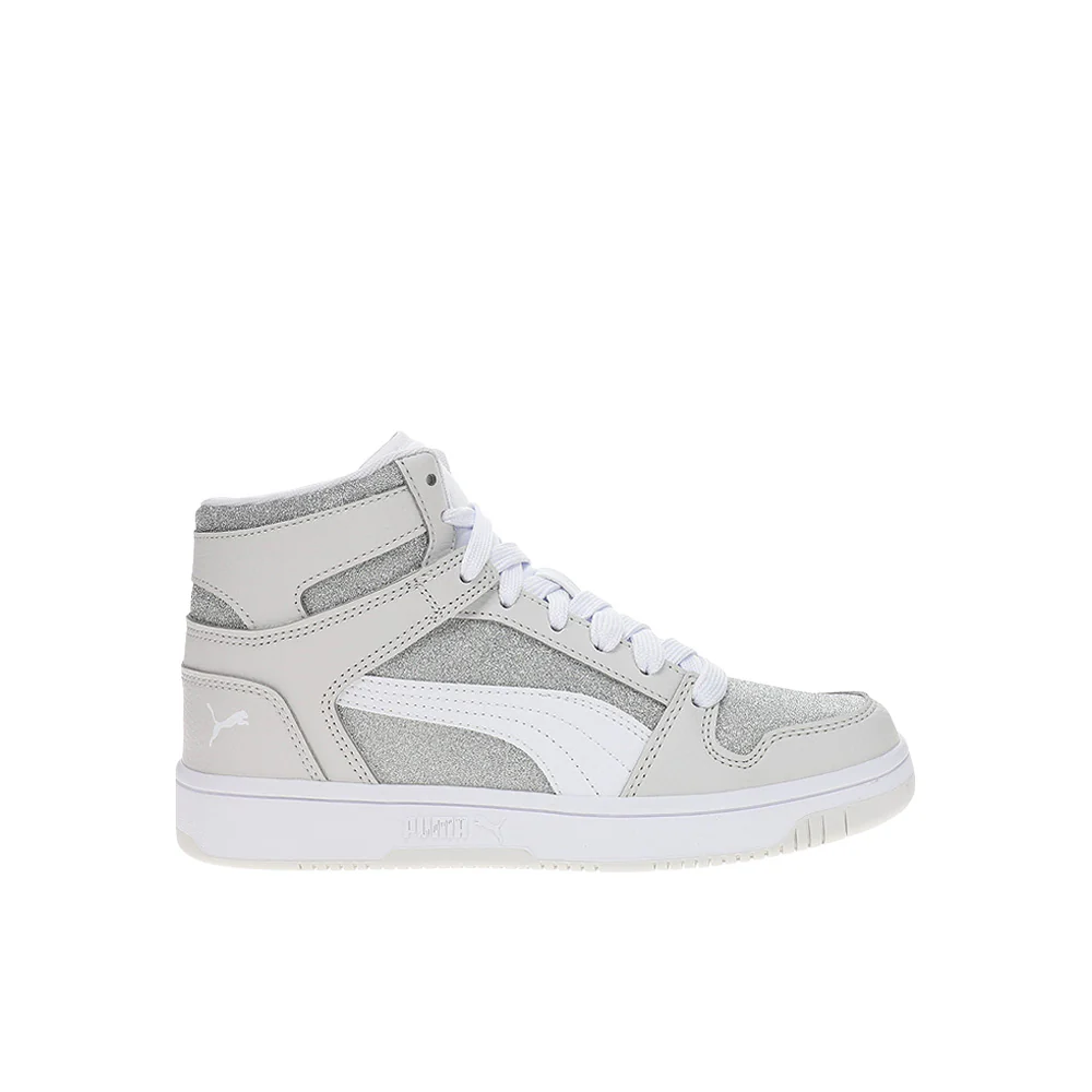 Rebound Layup Glitz High Top Sneakers (Big Kid)
