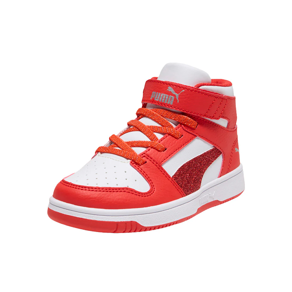 Rebound Layup Holiday V High Top Sneakers (Little Kid) - Image 2