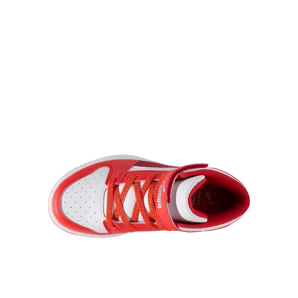 Rebound Layup Holiday V High Top Sneakers (Little Kid) - Image 4